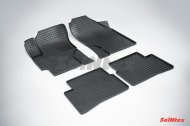 Автомобильные чехлы на Резиновые коврики Сетка для Hyundai Verna 2006-2010