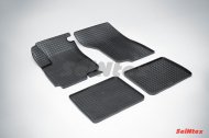 Автомобильные чехлы на Резиновые коврики Сетка для Hafei Princip 2004-2010
