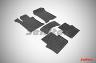 Автомобильные чехлы на Резиновые коврики Сетка для Acura TLX (2.4) 2014-н.в.