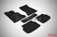 Автомобильные чехлы на 3D коврики для BMW 5-ser F10 2009-2013