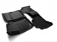 Автомобильные чехлы на 3D коврики Euromat EVA для TOYOTA LС Prado 150 (2014-) (с крепежом)