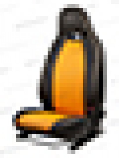 Чёрный и оранжевый