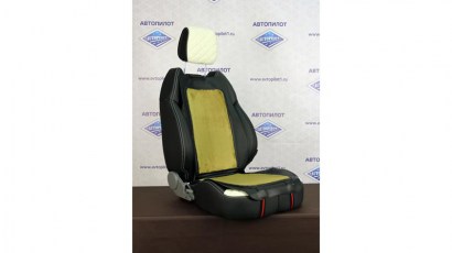 Накидки из искусственного меха на сиденья автомобиля кож/зам + заяц фото