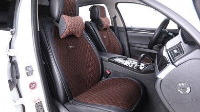 Накидки на автомобильные сиденья Velour комплект из 2 шт фото