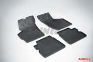 Автомобильные чехлы на Резиновые коврики Сетка для Hafei Brio 2002-2010