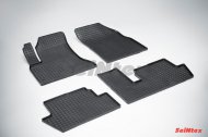 Автомобильные чехлы на Резиновые коврики Сетка для Citroen C4 Picasso 2007-2013