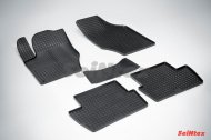 Автомобильные чехлы на Резиновые коврики Сетка для Citroen C4 II Sedan 2012-н.в.