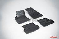 Автомобильные чехлы на Резиновые коврики Сетка для Audi Allroad 2006-2011