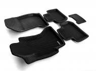 Автомобильные чехлы на 3D коврики Euromat EVA для SUBARU Forester (2012-2018)