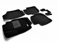 Автомобильные чехлы на 3D коврики Euromat Business для SKODA Rapid (2012-2020, 2020-)