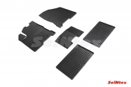Автомобильные чехлы на Резиновые коврики Сетка для Lada Vesta 2015-н.в.