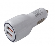 Автомобильные чехлы на USB автомобильное зарядное устройство 2 порта UC-123 Quick Charge (2,4А)